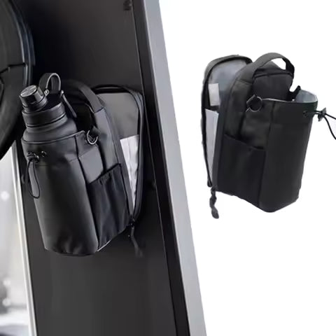 Magnetic Gym Bag  with Drink Holder